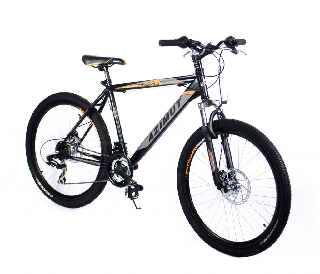 Azimut Omega GD- горный велосипед в комплектации Shimano